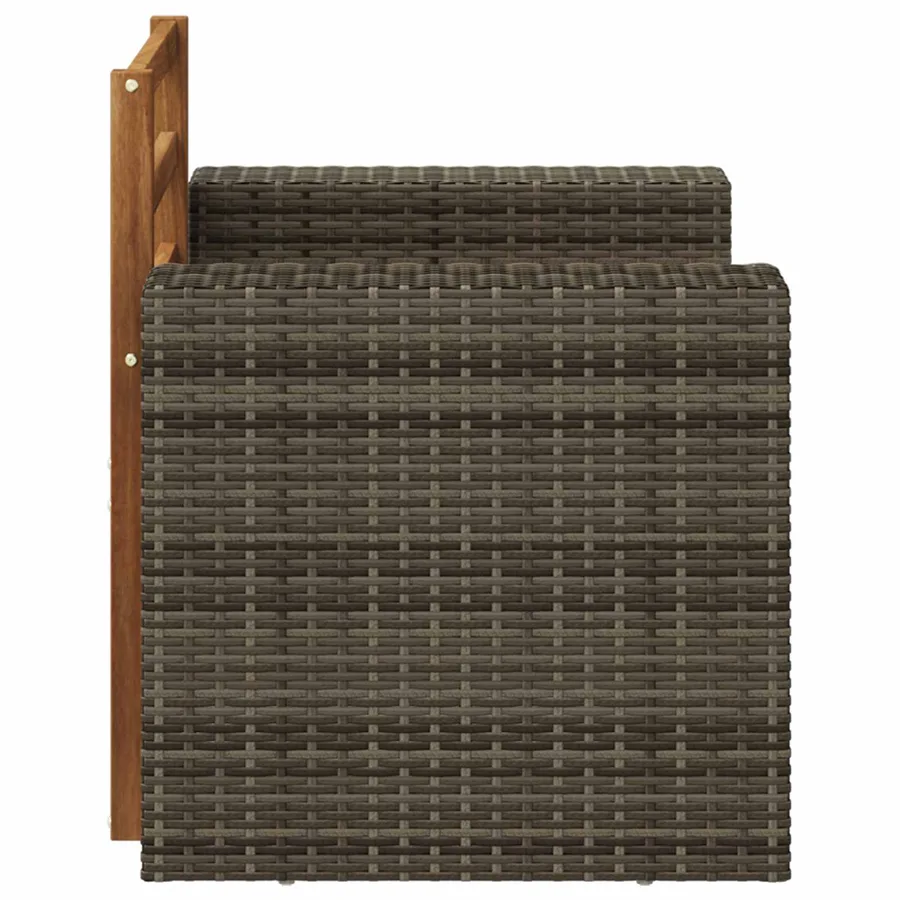 Sofa de milieu extérieur Naturel - 4