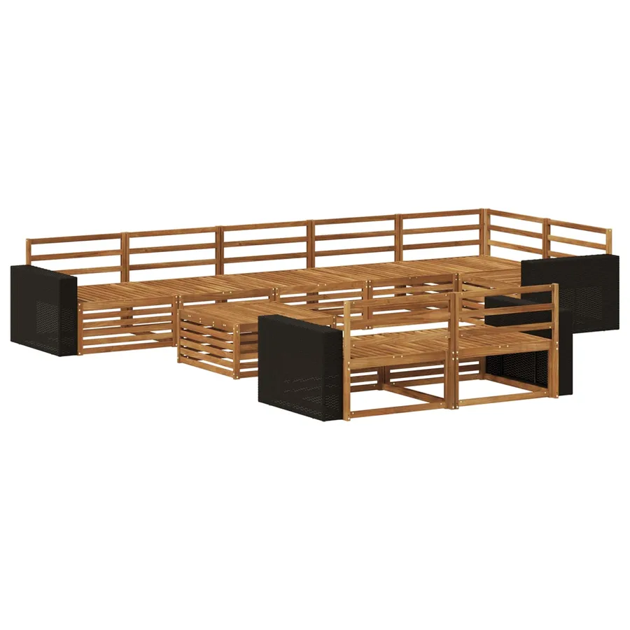 Ensemble de canapés d'extérieur 9 pcs - 2