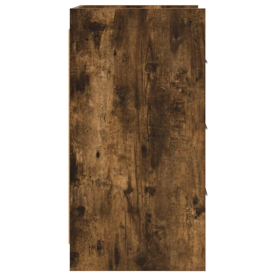 Tables de chevet Chêne fumé 40 x 36 x 70 cm Bois d'ingénierie - 5