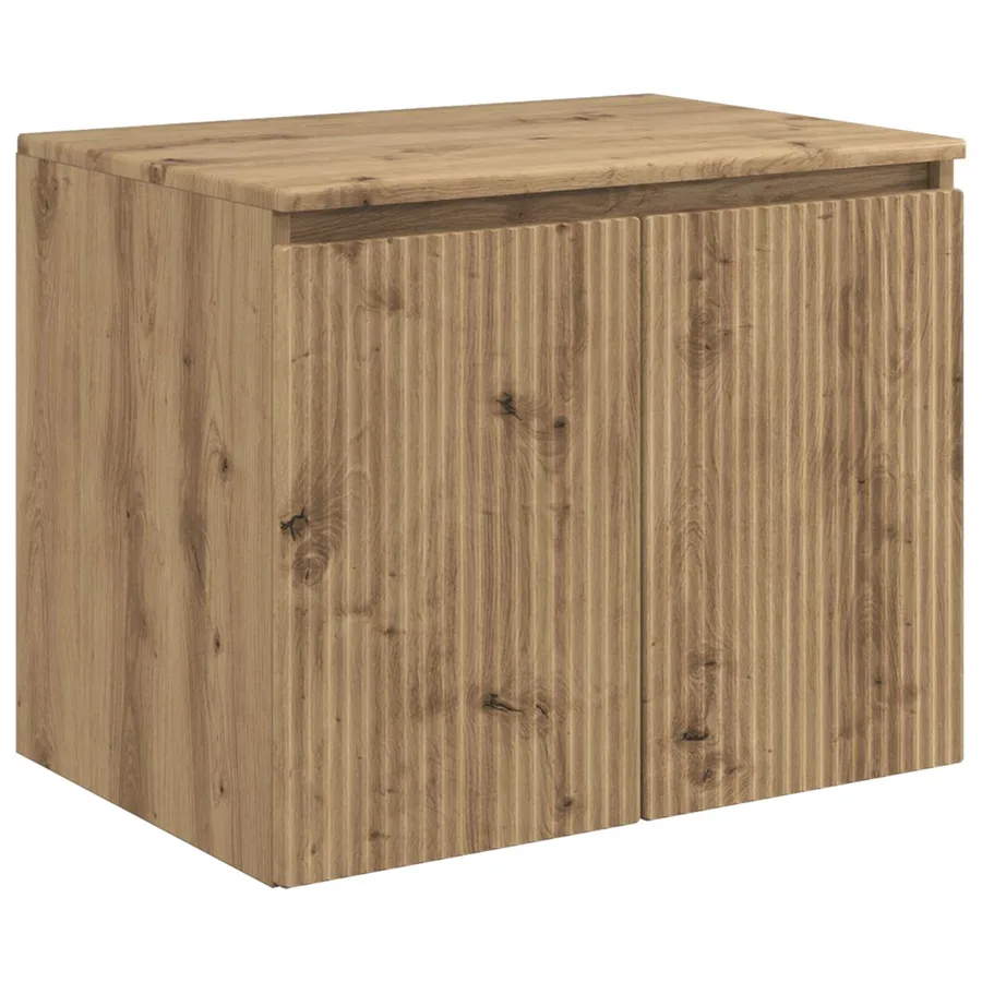 Ensemble d'armoire de salle de bain 5 pc Chêne artisanal - 6