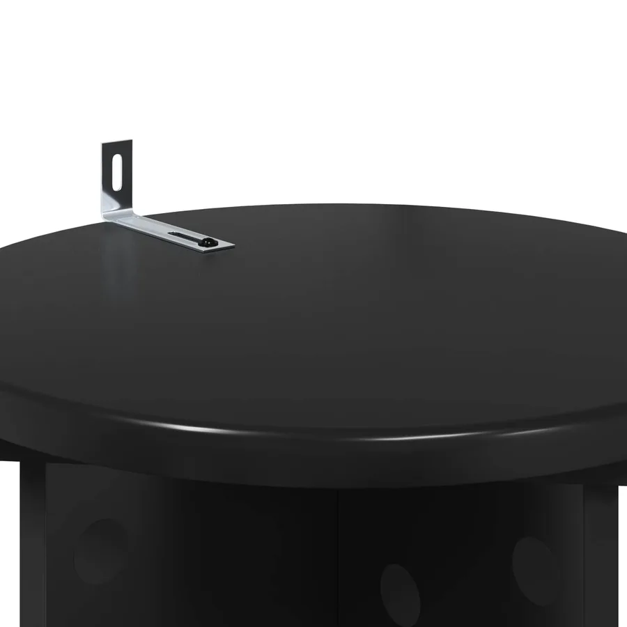 Support de Plante 2 pcs Noir 29,5 x 29,5 x 60 cm - 9