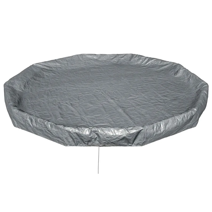 Bestway Couverture de piscine 1 Ø3,05 m Rond Polyester Gris for - 3