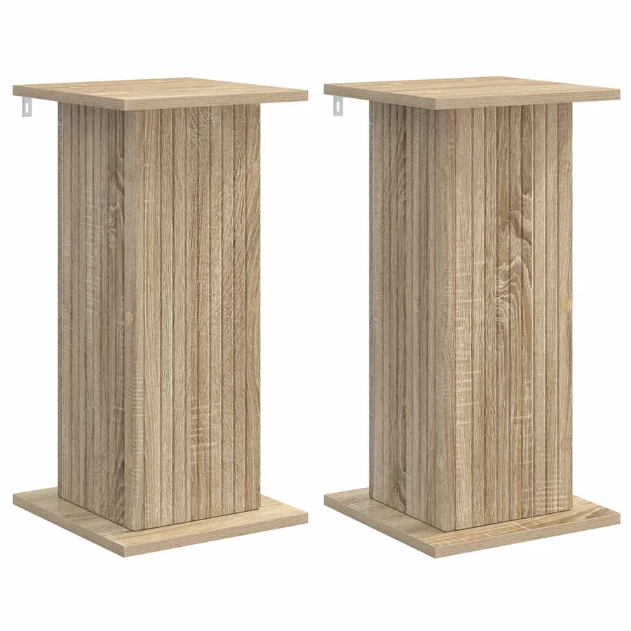 Support de Plante 2 pcs Chêne Sonoma 30,5 x 30 x 60,5 cm - 2