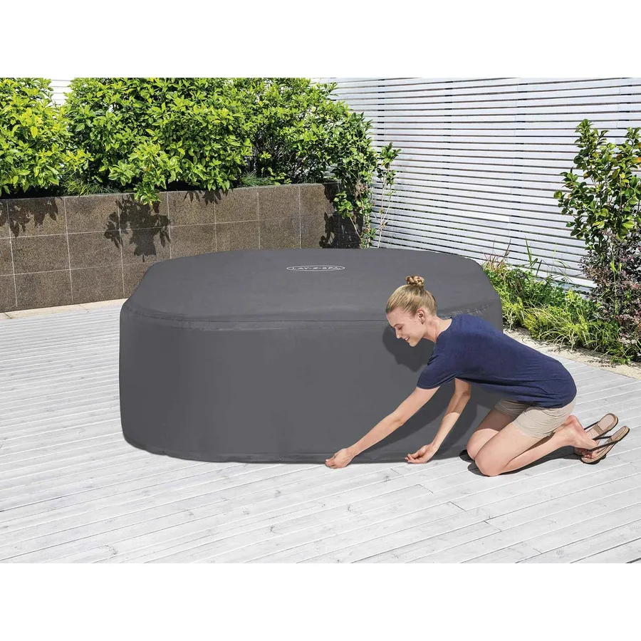 Bestway Housse Gris 180 x 180 x 71 cm PVC et POM - 3