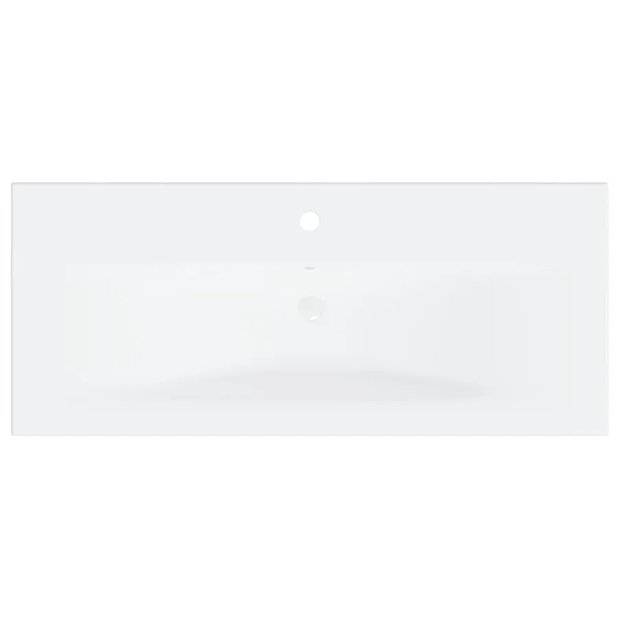 Ensemble de meubles de salle de bain Blanc Aggloméré - 8