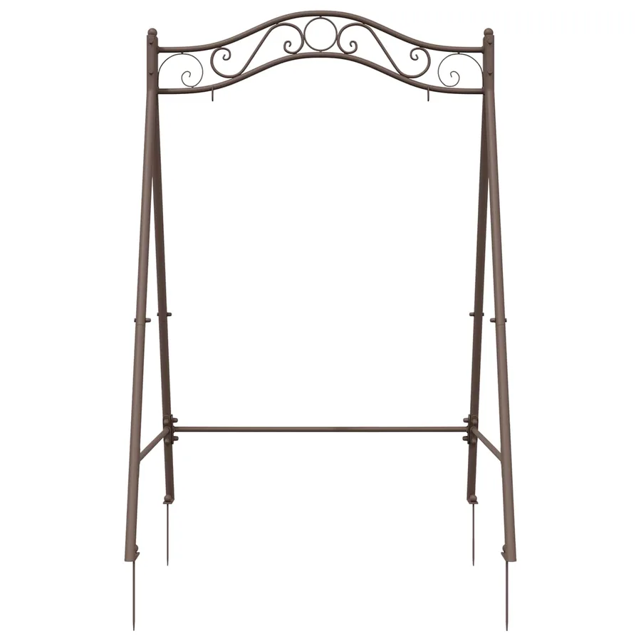 Cadre de balançoire Marron ancien 113 x 121,5 x 168 cm Acier - 3