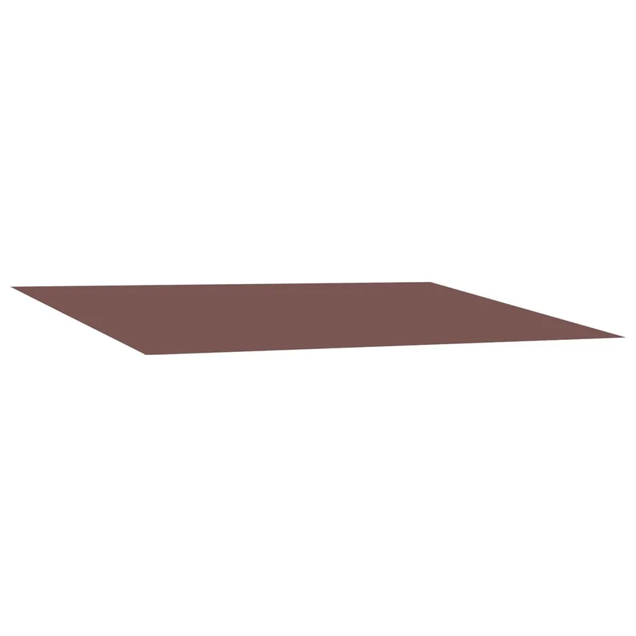 Toile de rechange pour auvent Marron 500 × 300 cm Polyester - 2