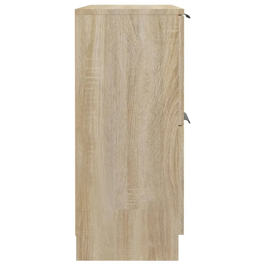 Buffet Chêne sonoma 60x30x70 cm Bois d'ingénierie - 6