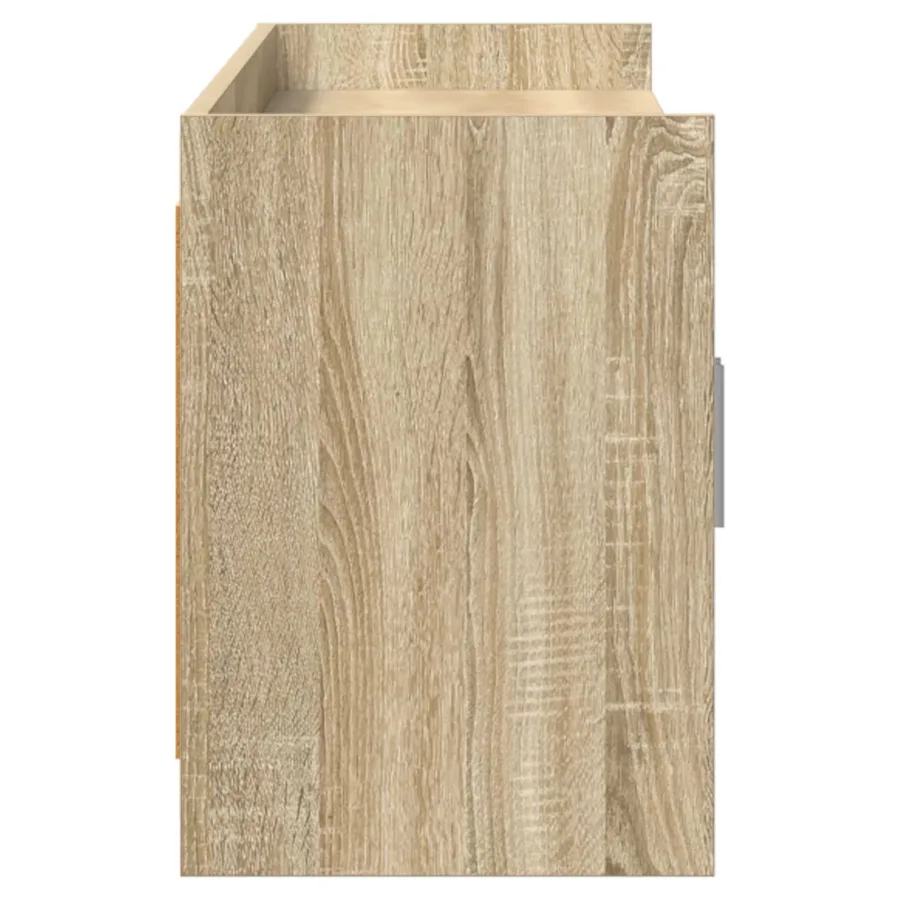 Meuble TV 168 x 33 x 47 cm Chêne Sonoma Bois d'ingénierie - 6