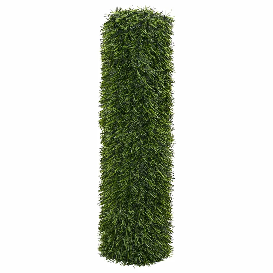 Clôture Artificielle Vert clair 1 x 6 m PVC et Acier - 3