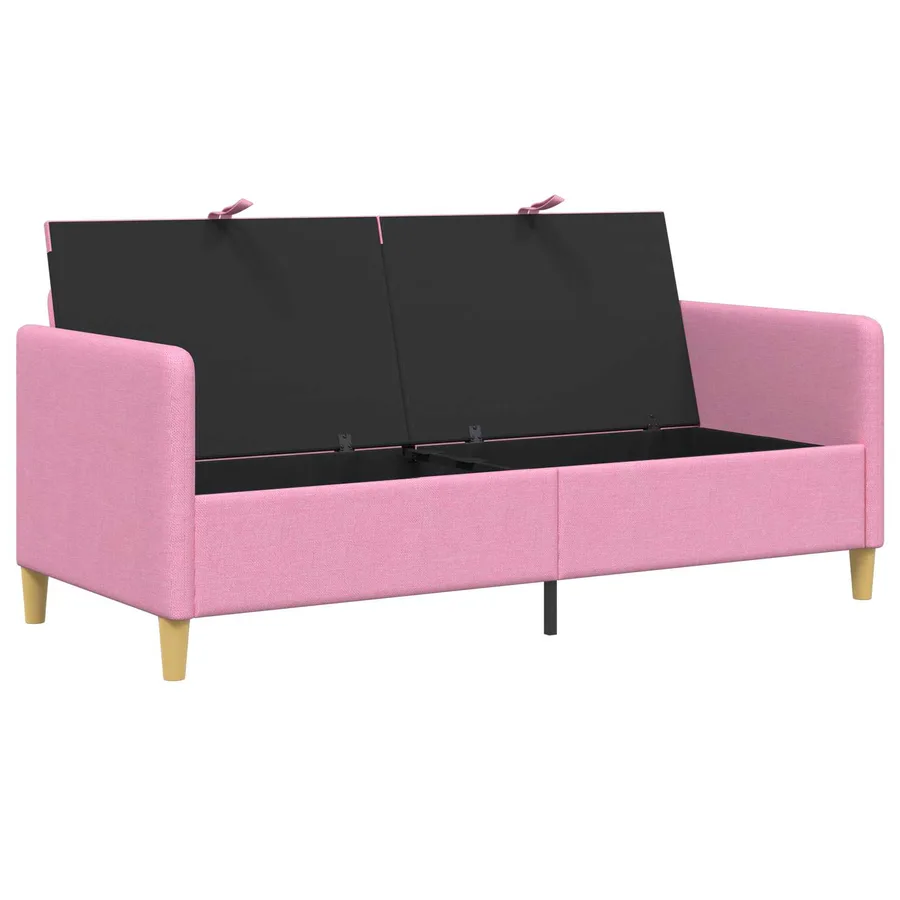 Sofa avec rangement Rose 172 x 78 x 87 cm Polyester - 4