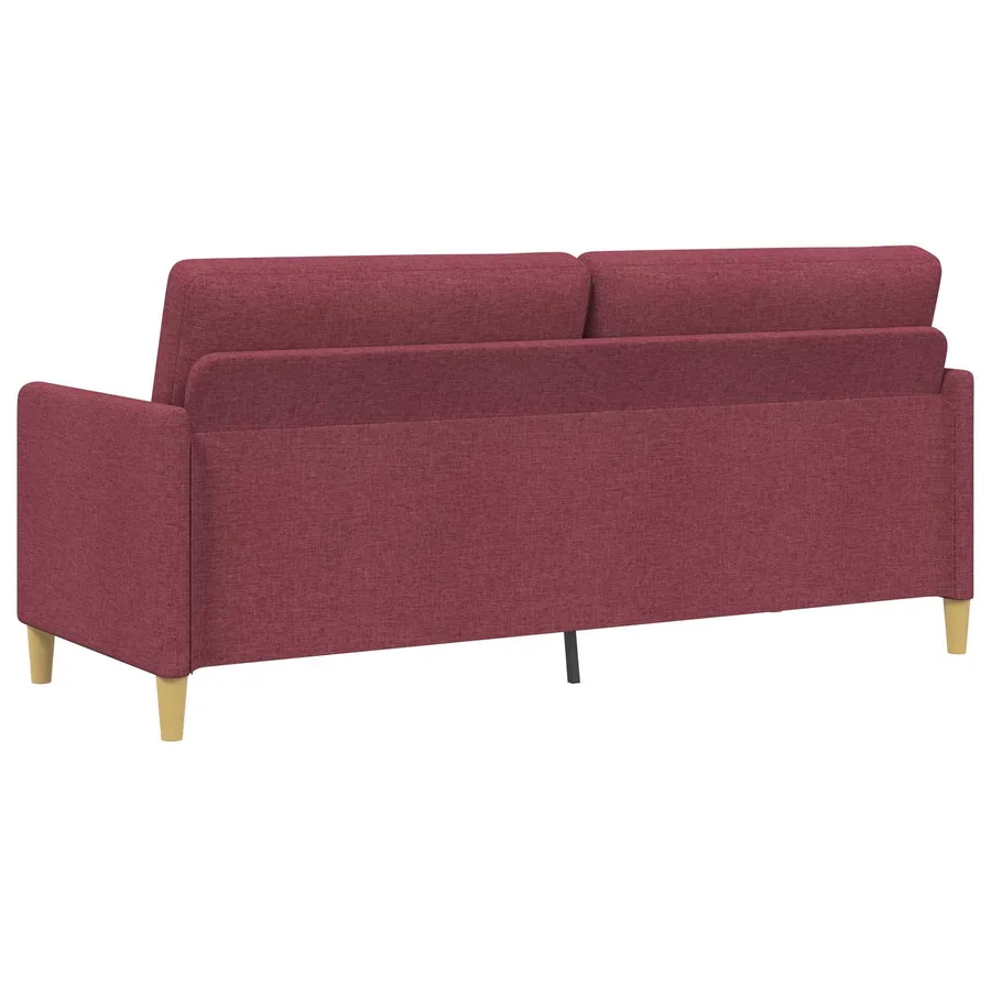 Sofa avec rangement Bordeaux 192 x 78 x 87 cm Polyester - 5