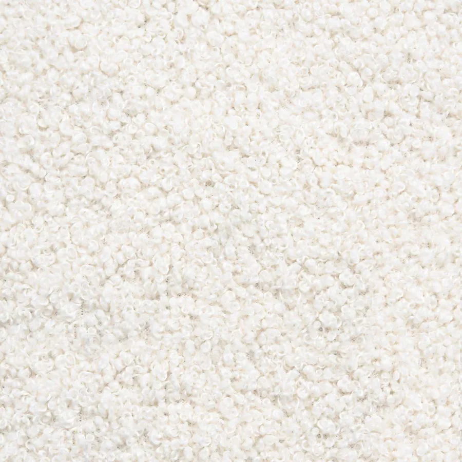 banc Uni Crème 80 x 40 x 46 cm Bouclé - 8