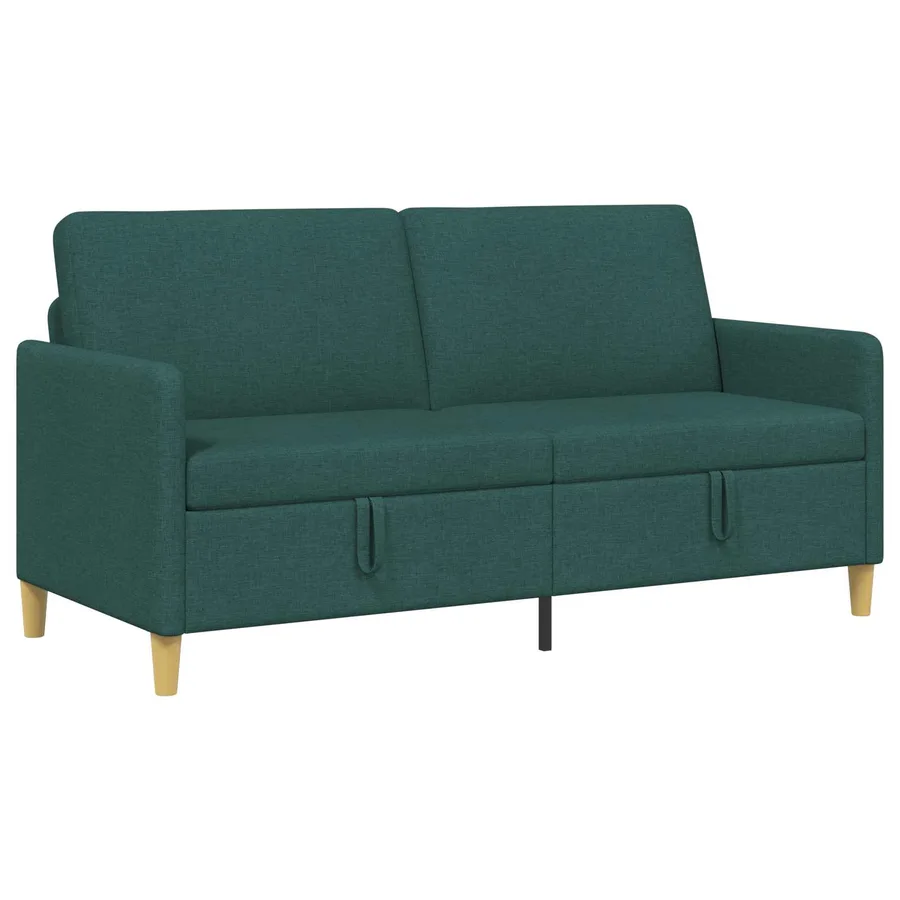 Sofa avec rangement Vert foncé 172 x 78 x 87 cm Polyester - 2
