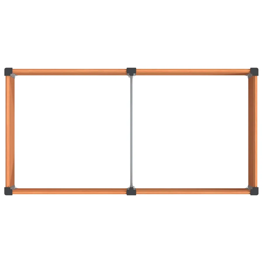Jardinière surélevée Marron 100 x 50 x 91 cm - 5