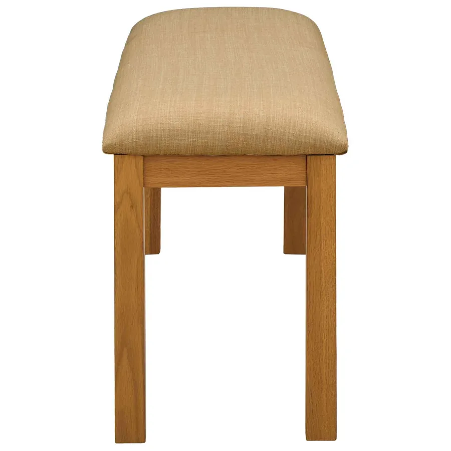 Banc de salle à manger 95 x 32 x 45 cm Bois de chêne massif - 4