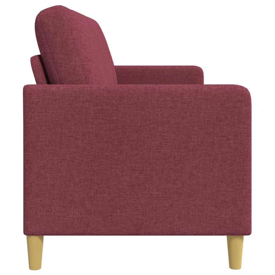 Sofa avec rangement Bordeaux 172 x 78 x 87 cm Polyester - 5
