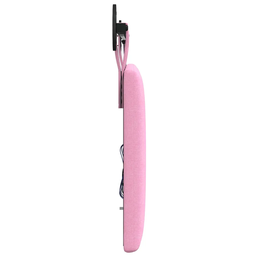 Tête de lit suspendue Avec lumière LED Rose Tissu - 7