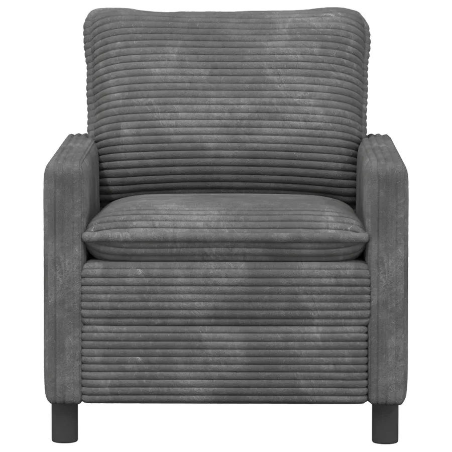 Canapé Gris clair 76 x 81 x 87,5 cm Polyester - 3