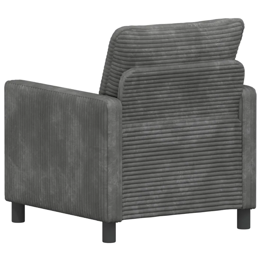 Canapé Gris clair 76 x 81 x 87,5 cm Polyester - 5