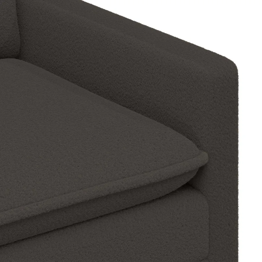 Canapé Gris foncé 126 x 81 x 87,5 cm Tissu - 6