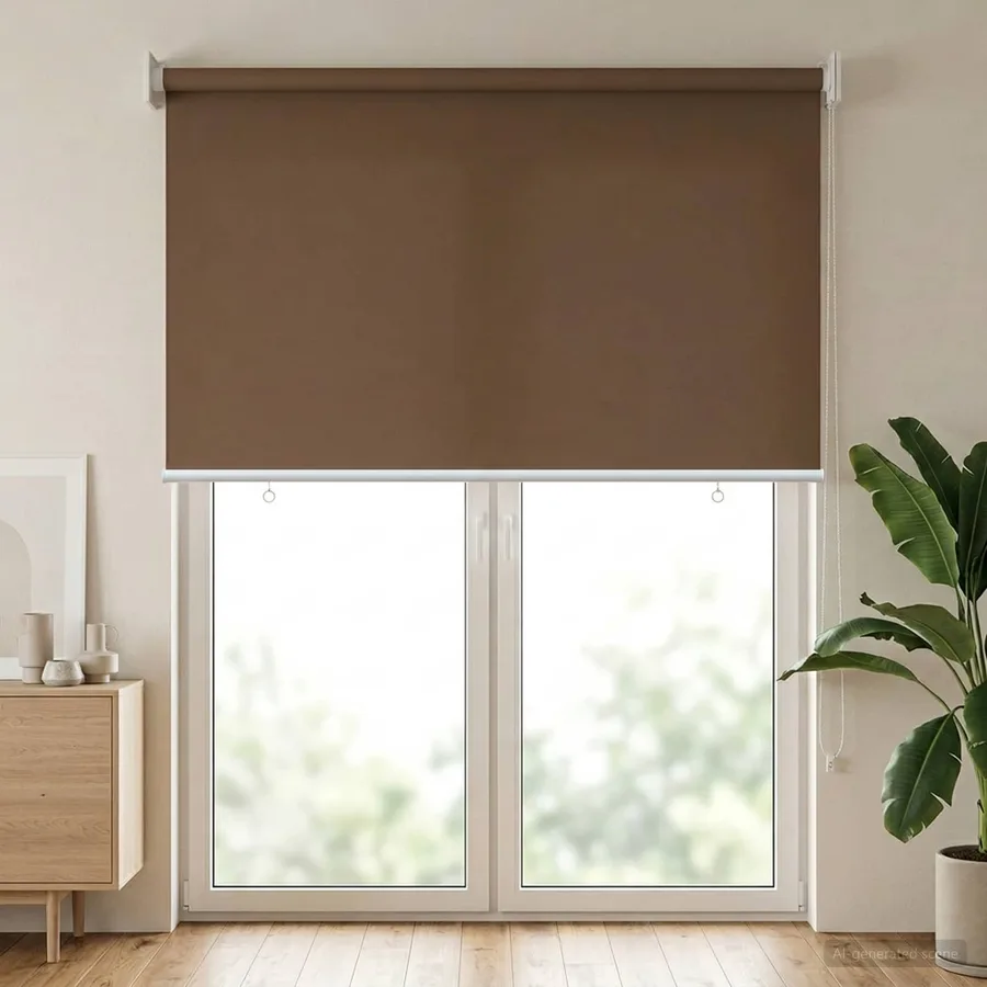 Store roulant extérieur protection UV Taupe 65 x 230 cm (L x H) - 3