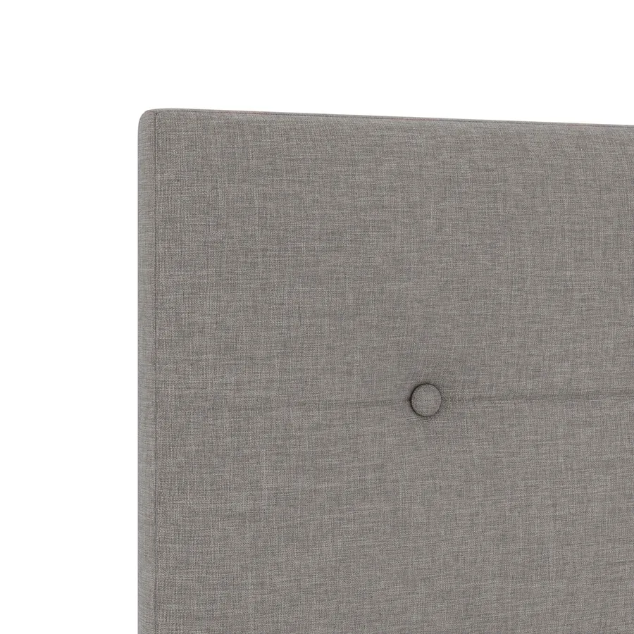 Lit boxspring avec matelas Taupe 140 x 200 cm Tissu - 8