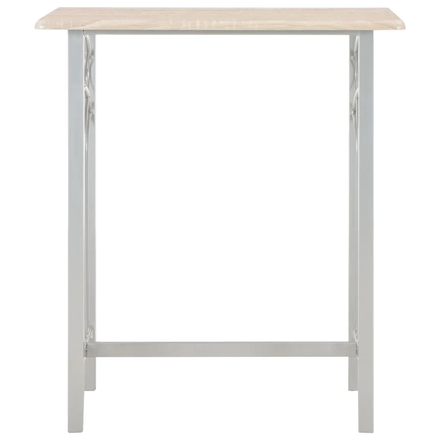 Ensemble de bar 3 pcs Bois et acier - 3