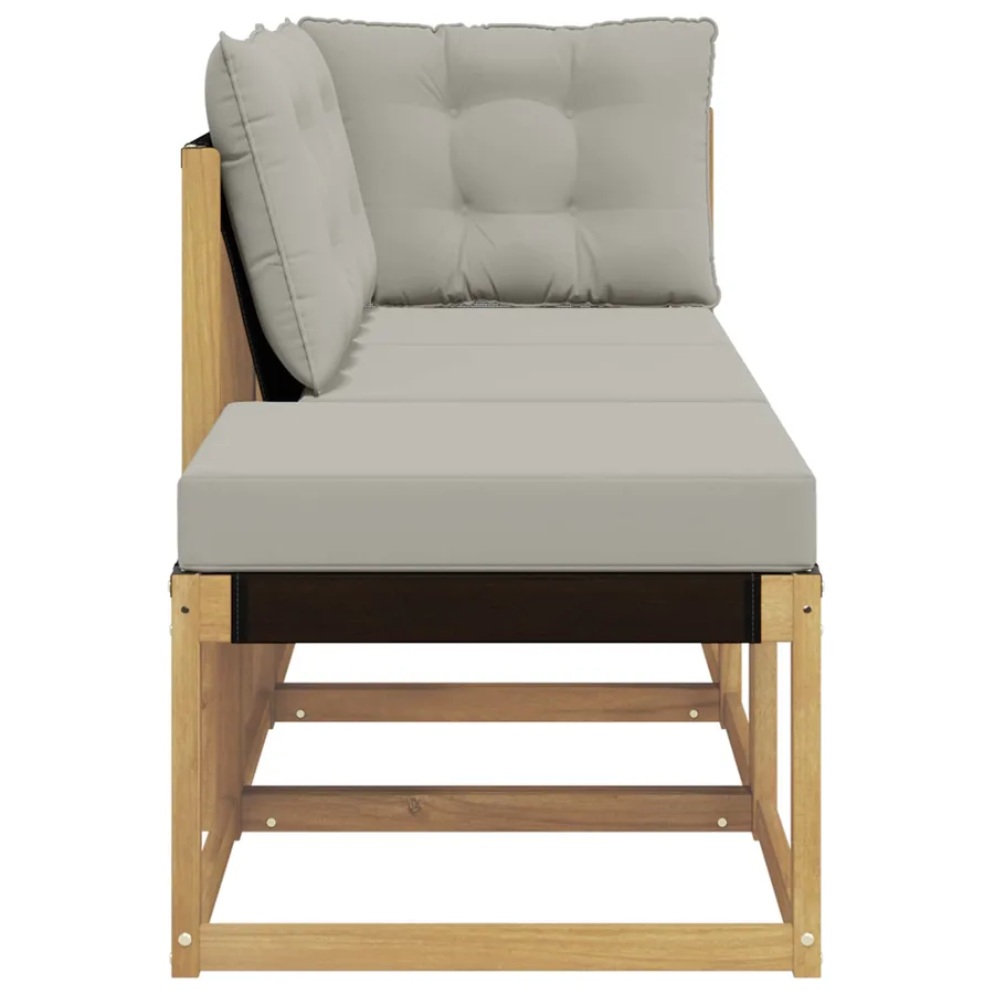 Unité de canapé sectionnel avec coussin 3 Pièce Blanc - 7