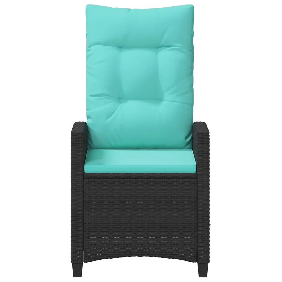Chaise de jardin inclinable 56 x 60 x 112 cm acier - 5