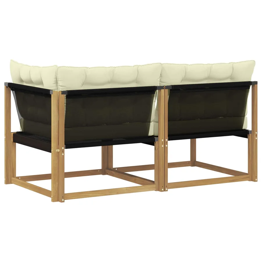 Unité de canapé sectionnel Blanc 162,5 x 83 x 73 cm - 7