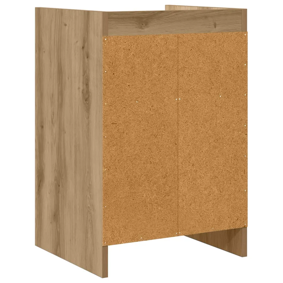 Tables de chevet 2 pc Chêne artisanal 40 x 36 x 60 cm - 6