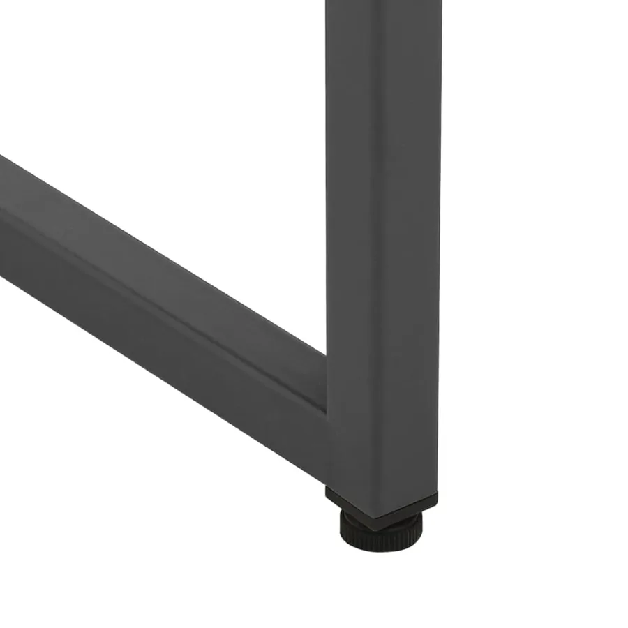 Buffet haut Anthracite 80x35x135 cm Acier - 8
