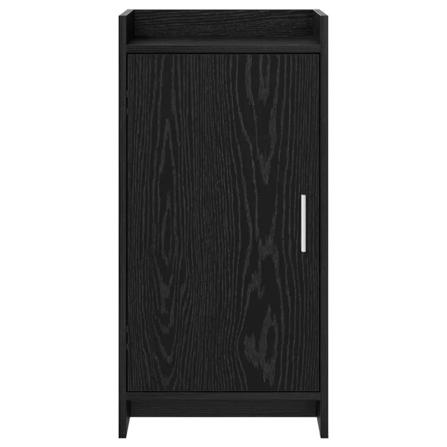 Buffet Chêne noir 40 x 36 x 80 cm Bois d'ingénierie - 5
