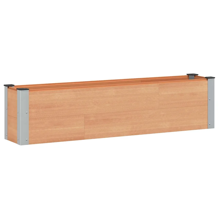 Jardinière surélevée Marron 150 x 30 x 36 cm - 2