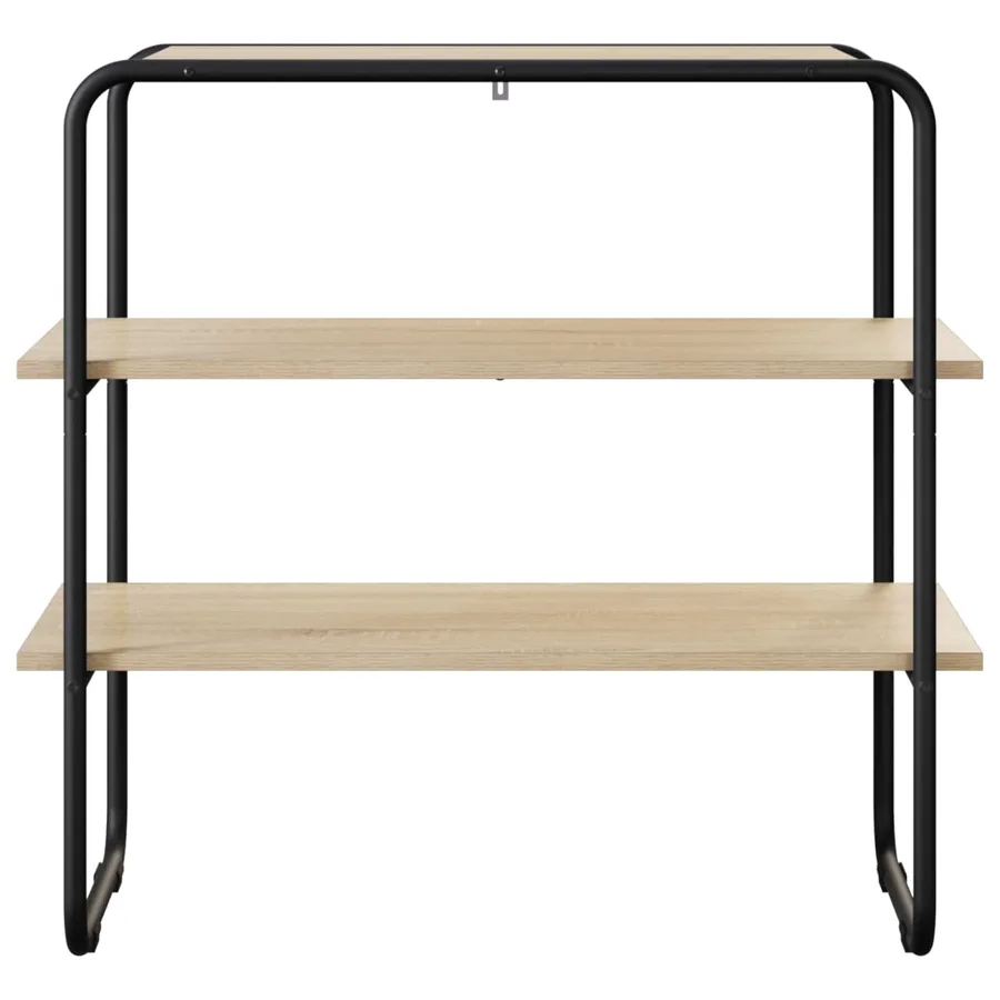 Table console Chêne Sonoma 80 x 41 x 75 cm Bois d'ingénierie - 4