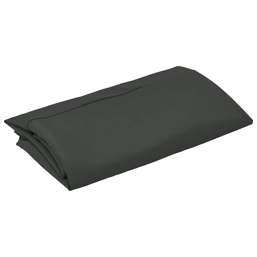 Tissu de remplacement pour parasol déporté anthracite 300 cm - 3