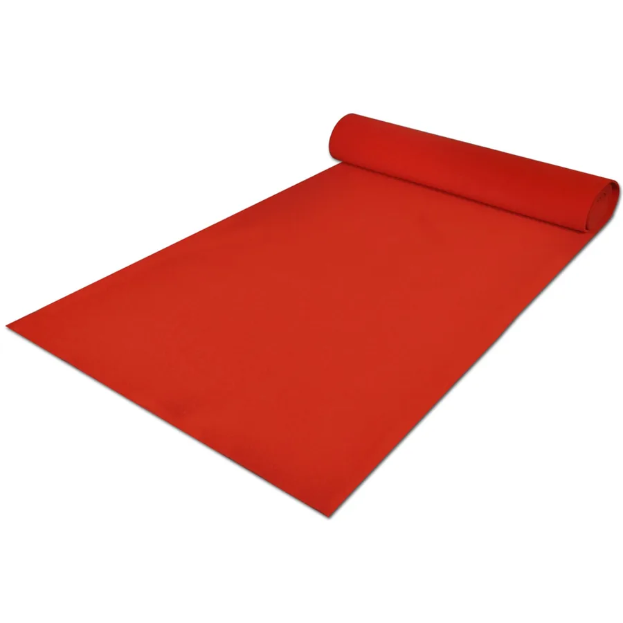Tapis Rouge 1 x 20 m Polyester