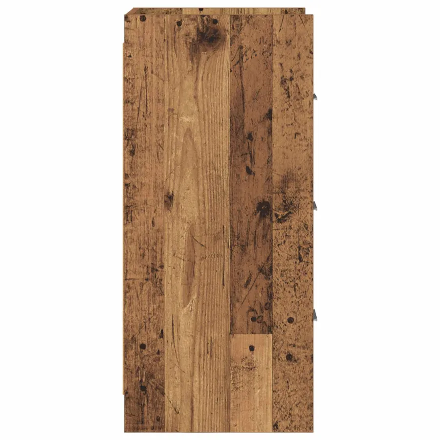 Buffet Bois ancien 40 x 36 x 80 cm Bois d'ingénierie - 6