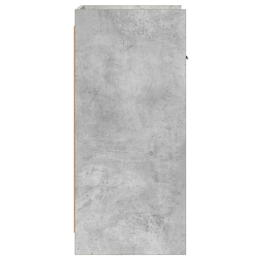 Buffet Gris béton 40 x 36 x 80 cm Bois d'ingénierie - 5