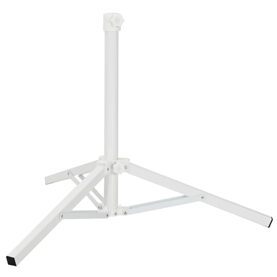 Support de parasol Blanc Acier for 25-32 mm Pole - 2