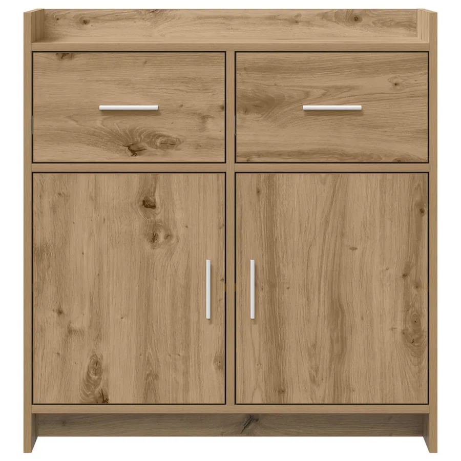 Buffet Chêne artisanal 75 x 36 x 80 cm Bois d'ingénierie - 5