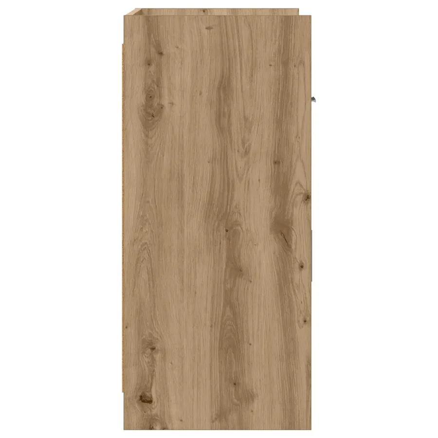 Buffet Chêne artisanal 75 x 36 x 80 cm Bois d'ingénierie - 6