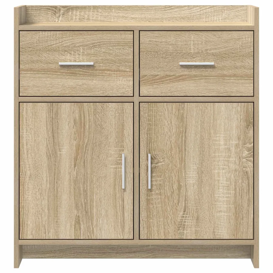 Buffet Chêne Sonoma 75 x 36 x 80 cm Bois d'ingénierie - 5