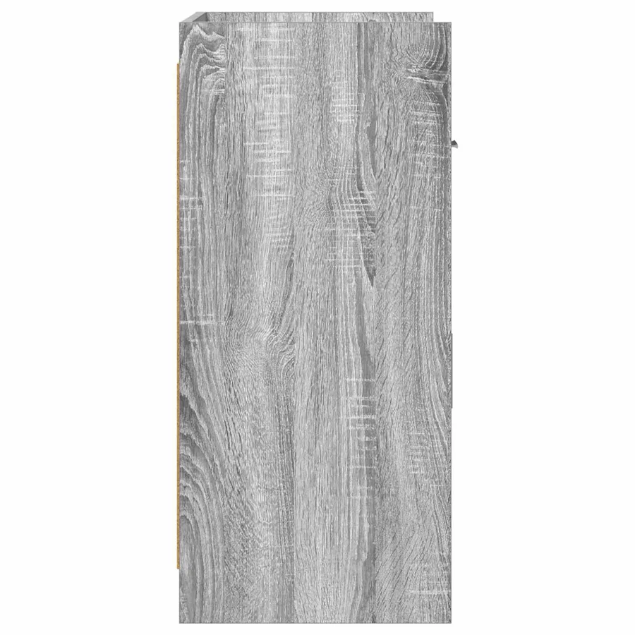 Buffet Sonoma gris 75 x 36 x 80 cm Bois d'ingénierie - 6