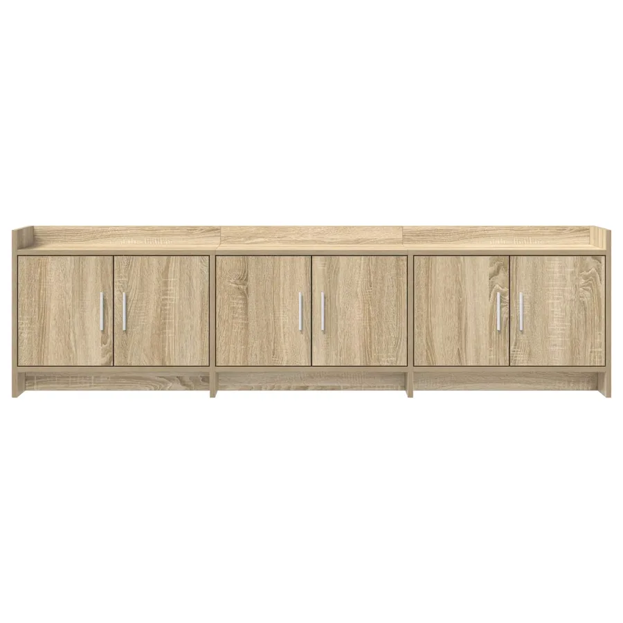 Meuble TV 168 x 33 x 47 cm Chêne Sonoma Bois d'ingénierie - 5