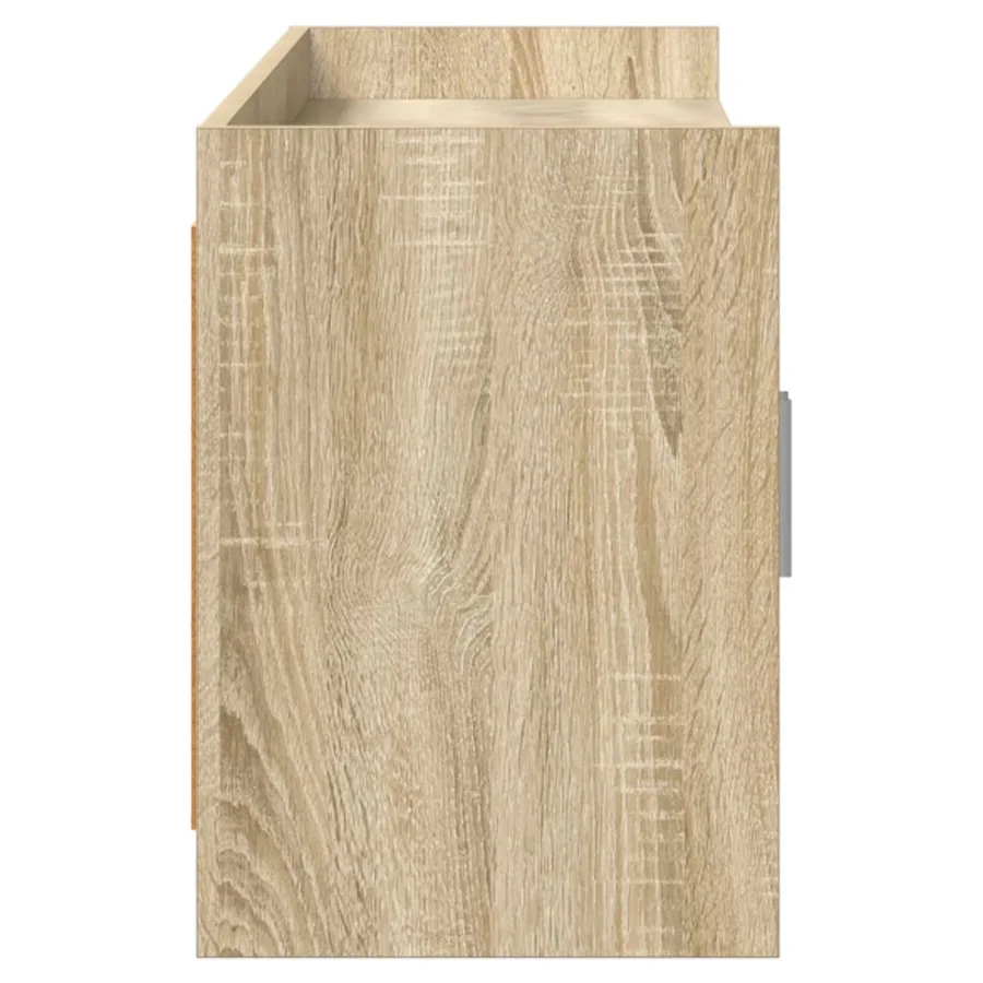 Meuble TV 168 x 33 x 47 cm Chêne Sonoma Bois d'ingénierie - 6