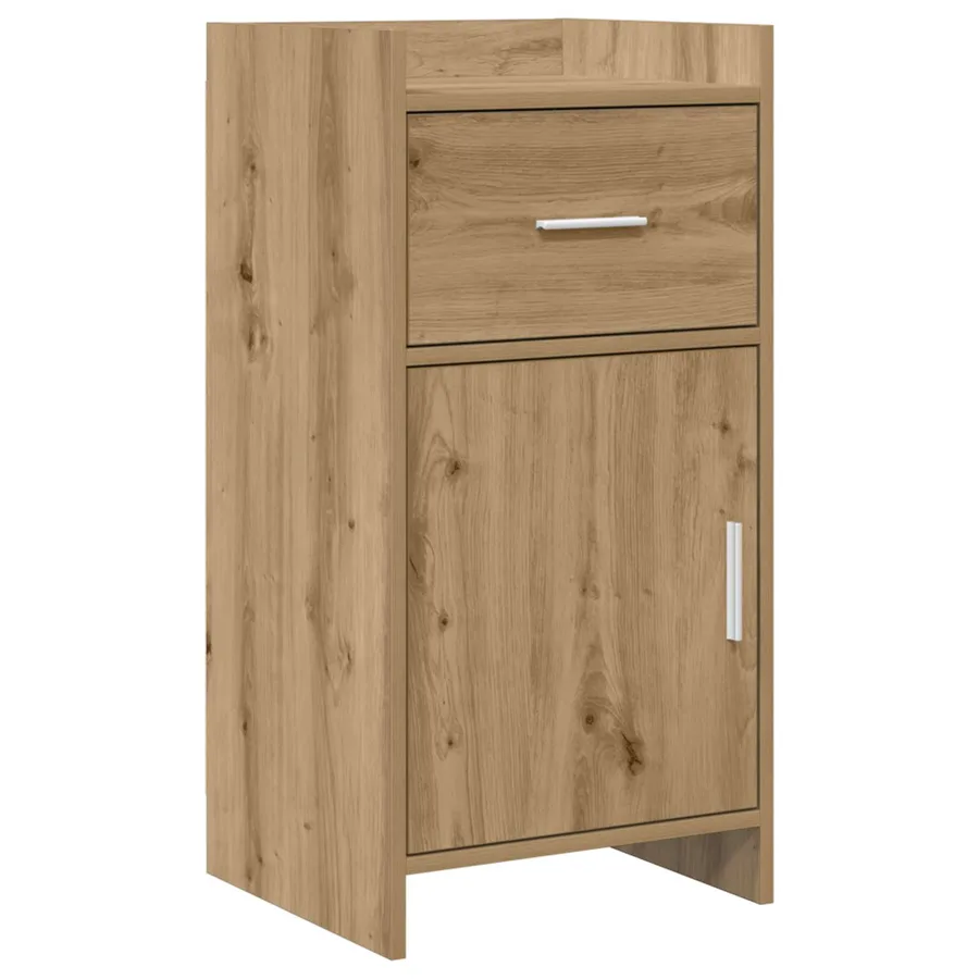 Buffet Chêne artisanal 40 x 36 x 80 cm Bois d'ingénierie - 2
