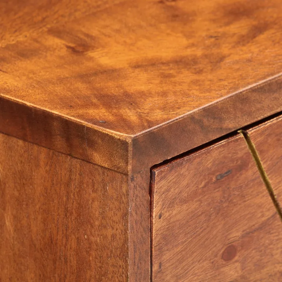 Table console 90x35x76 cm Bois d'acacia massif - 6