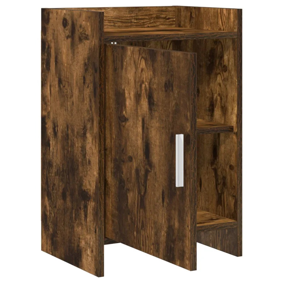 Tables de chevet Chêne fumé 40 x 30 x 60 cm Bois d'ingénierie - 3